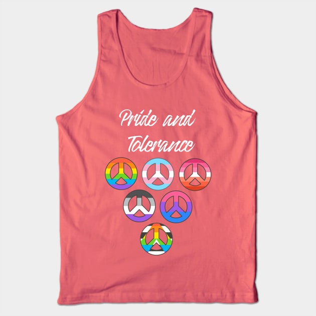 Pride and tolerance lgbt Tank Top by Unelmoija